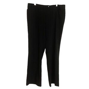 Calvin Klein Dress Pants Women size 16 Black 39x31 Modern Fit Career wear Office